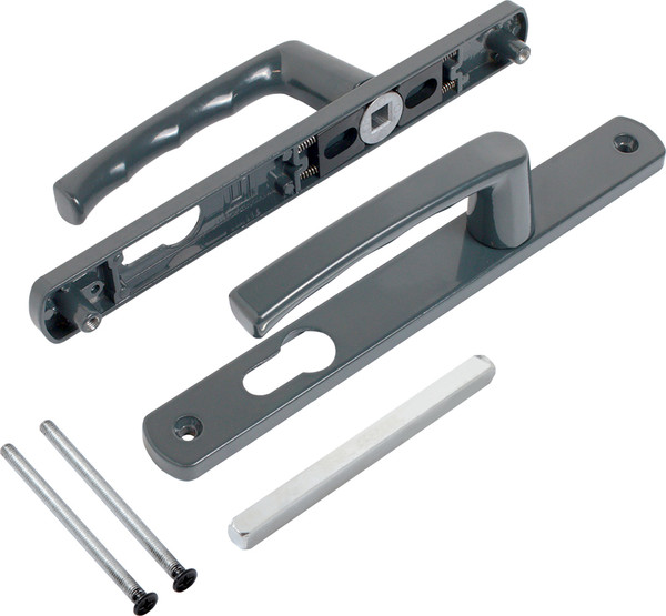 Изображение товара Ручка дверная БУЛАТ Урал 85.25.01.7024 (графит)