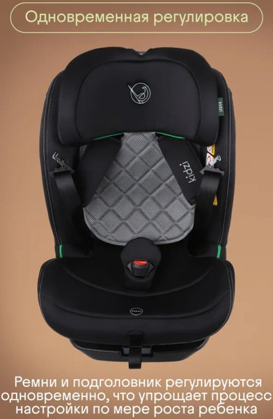 Изображение товара Автокресло Kidzi Spin 360 I-Size / KDZ10GR (серый)