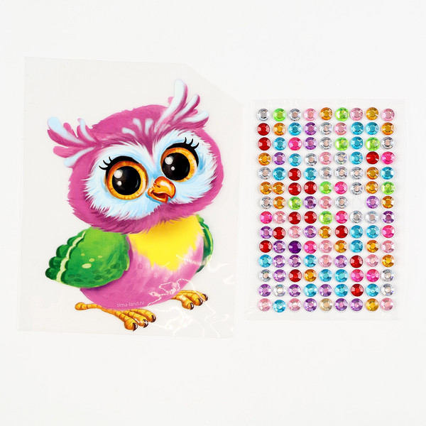 Изображение товара Набор для шитья Школа талантов Игрушка из фетра с термонаклейкой. Сова / 3536774