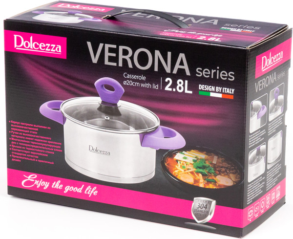 Изображение товара Кастрюля Dolcezza Verona 04724 (2.8л)