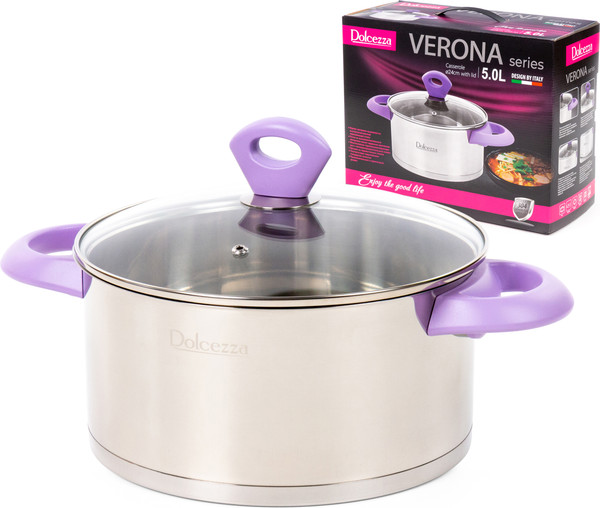 Изображение товара Кастрюля Dolcezza Verona 04731 (5л)