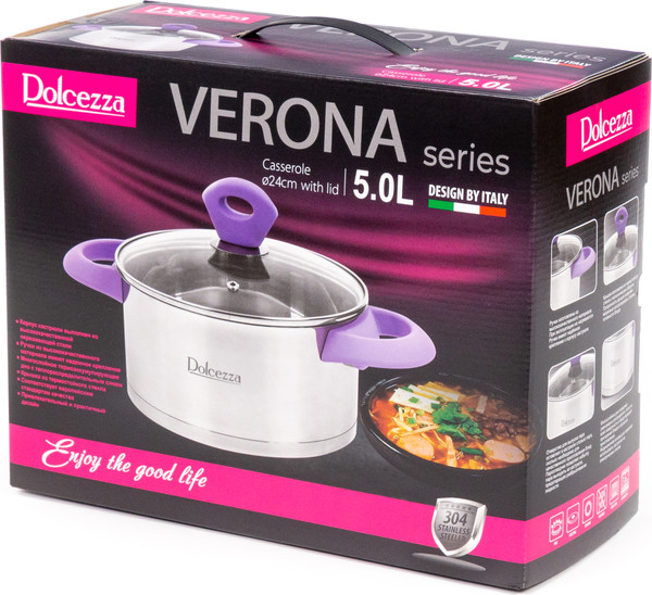 Изображение товара Кастрюля Dolcezza Verona 04731 (5л)