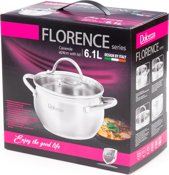 Изображение товара Кастрюля Dolcezza Florence 89250