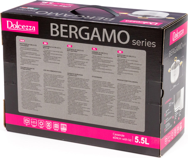 Изображение товара Кастрюля Dolcezza Bergamo 04700 (5.5л)