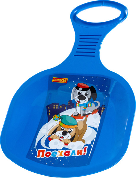 Изображение товара Санки-ледянка Полесье №2 с наклейкой V2 / 96555