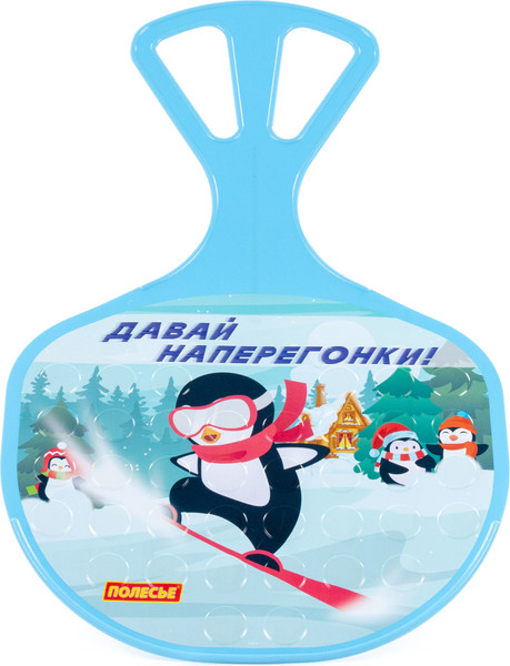 Изображение товара Санки-ледянка Полесье №3 с наклейкой V2 / 96616