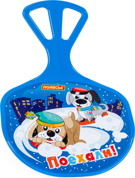 Изображение товара Санки-ледянка Полесье №3 с наклейкой V2 / 96616