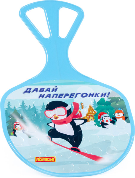 Изображение товара Санки-ледянка Полесье №3 с наклейкой V2 / 96616