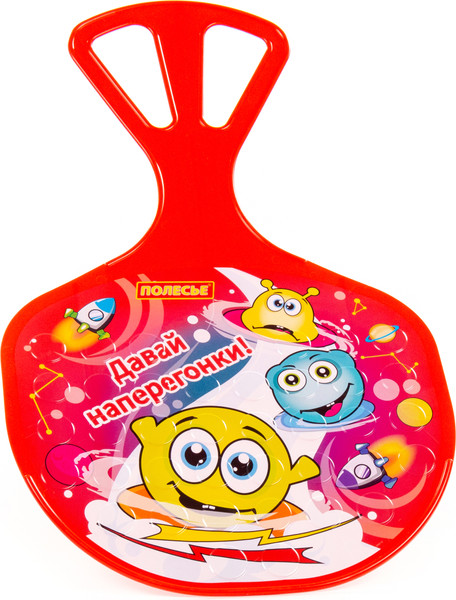 Изображение товара Санки-ледянка Полесье №3 с наклейкой V2 / 96616