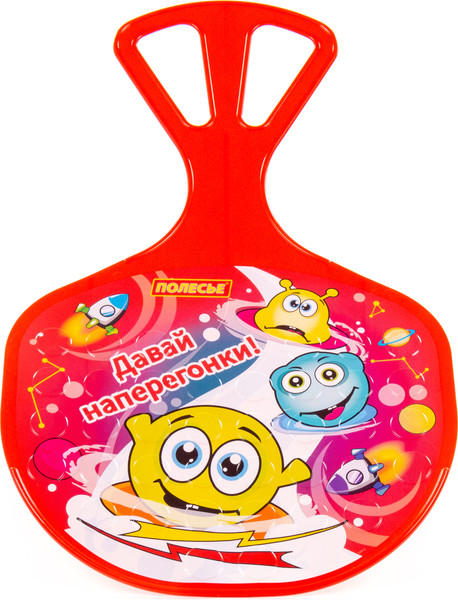 Изображение товара Санки-ледянка Полесье №3 с наклейкой V2 / 96616