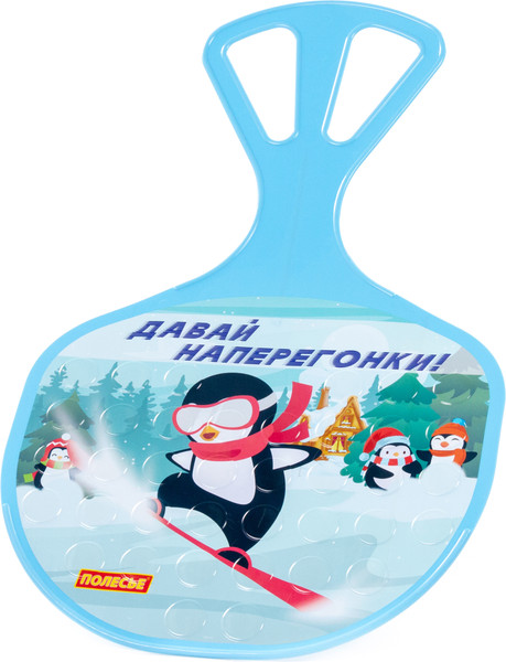 Изображение товара Санки-ледянка Полесье №3 с наклейкой V2 / 96616