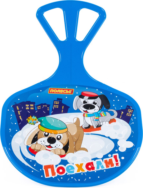 Изображение товара Санки-ледянка Полесье №3 с наклейкой V2 / 96616