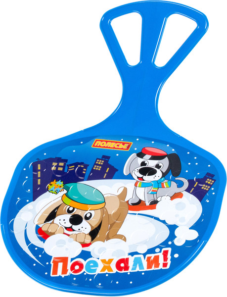 Изображение товара Санки-ледянка Полесье №3 с наклейкой V2 / 96616