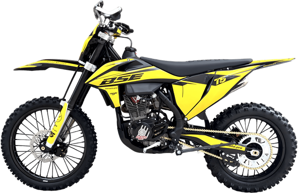 Изображение товара Мотоцикл BSE T5 Yellow Twister / B0T5NG015HYH1
