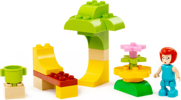 Изображение товара Конструктор Полесье Простоквашино. Мама на шезлонге / 23357 (18эл)