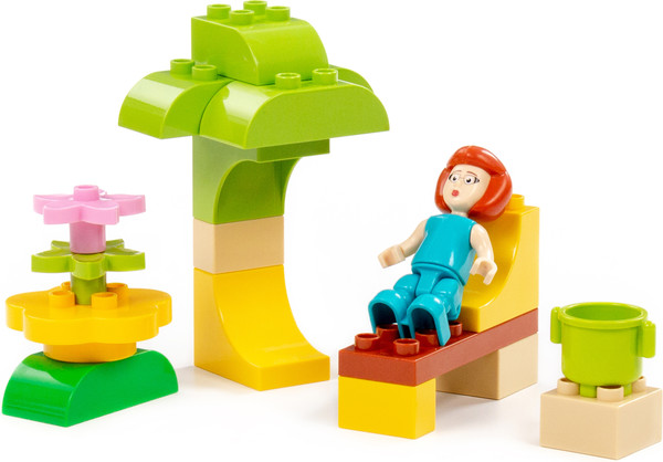 Изображение товара Конструктор Полесье Простоквашино. Мама на шезлонге / 23357 (18эл)