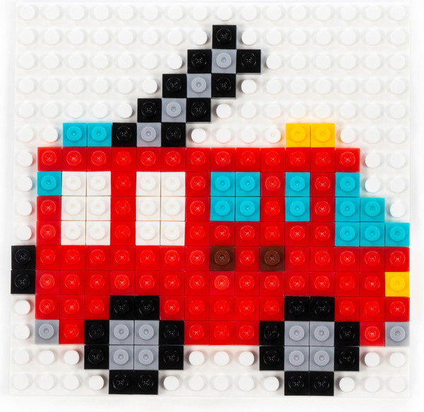 Изображение товара Конструктор Полесье Мозаика №12 пожарная часть / 73249