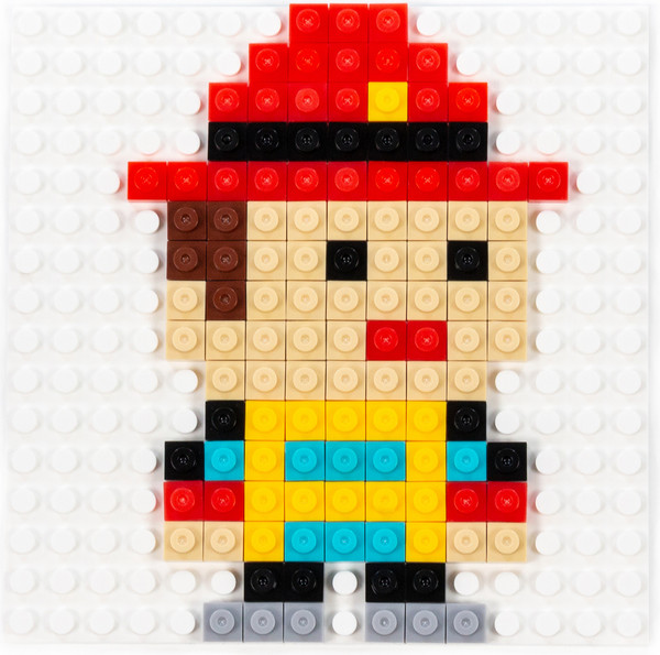 Изображение товара Конструктор Полесье Мозаика №12 пожарная часть / 73249