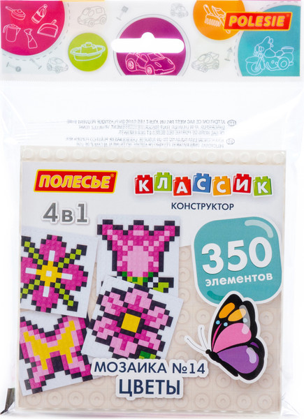 Изображение товара Конструктор Полесье Цветы / 73263