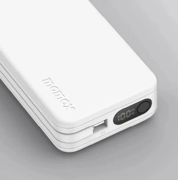 Изображение товара Портативное зарядное устройство Momax IP138 1-Power Vital+ / IP138W (белый)