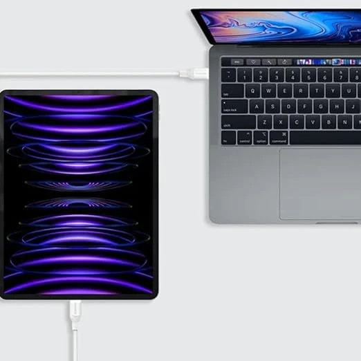 Изображение товара Кабель Momax 1-Link USB-C/USB-C DC23W (1.2м, белый)