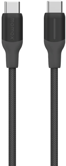 Изображение товара Кабель Momax 1-Link USB-C/USB-C DC25D (2м, черный)