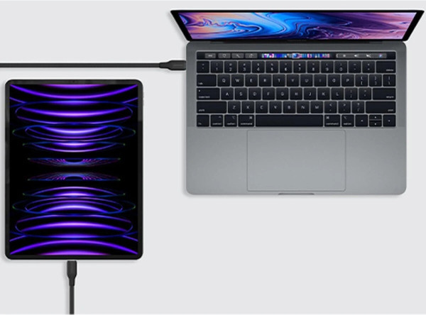 Изображение товара Кабель Momax 1-Link USB-C/USB-C DC25D (2м, черный)