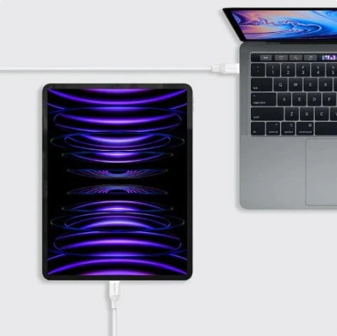 Изображение товара Кабель Momax 1-Link USB-C/USB-C / DC25W  (2м, белый)