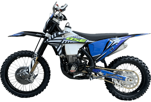 Изображение товара Мотоцикл BSE T8 Blue Twister / B0T8KF015HBH2