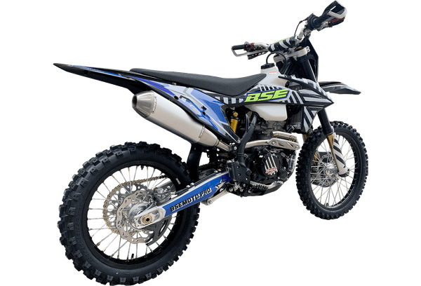 Изображение товара Мотоцикл BSE T8 Blue Twister / B0T8KF015HBH2