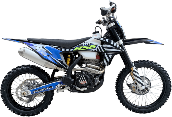Изображение товара Мотоцикл BSE T8 Blue Twister / B0T8KF015HBH2