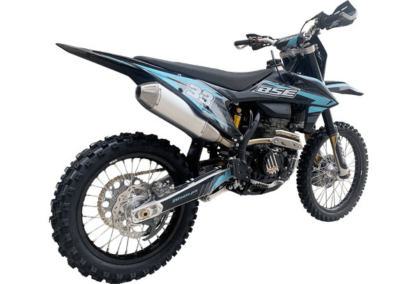 Изображение товара Мотоцикл BSE T8 Neon Blue / B0T8KF015HBH1