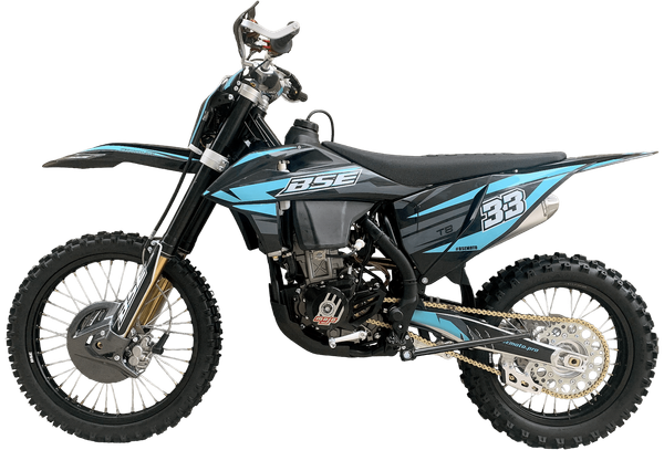 Изображение товара Мотоцикл BSE T8 Neon Blue / B0T8KF015HBH1