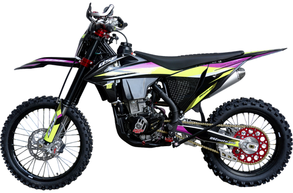 Изображение товара Мотоцикл BSE T8 Neon Storm / B0T8KF025HGH2