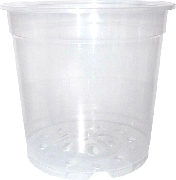 Изображение товара Вазон BOTANICA Clear дренажный 15x14см (прозрачный)