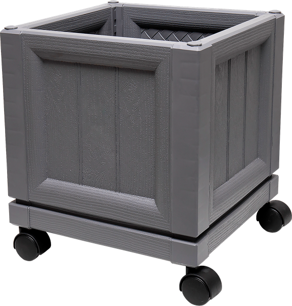 Изображение товара Вазон BOTANICA 30x30x28.5 на колесах