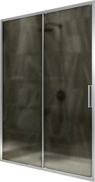 Изображение товара Душевая дверь MaybahGlass 195x120 / MGD-1542-5 (бронза матовая стекло/хром матовый)