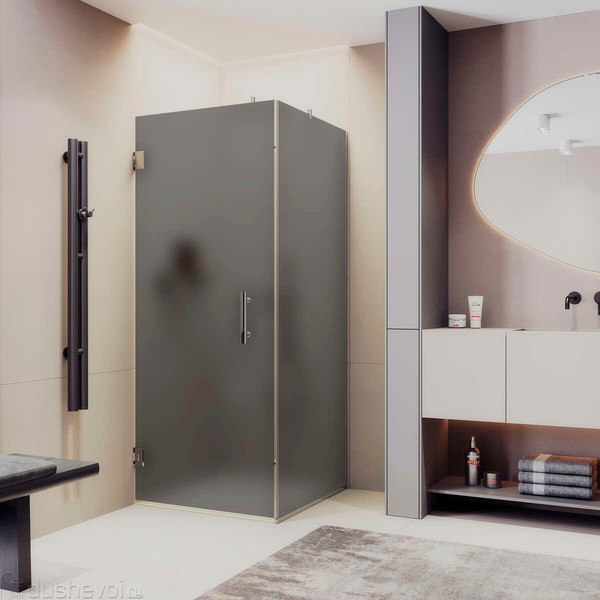 Изображение товара Душевой уголок MaybahGlass MGY-1310-4 (графит матовый стекло/хром глянцевый)