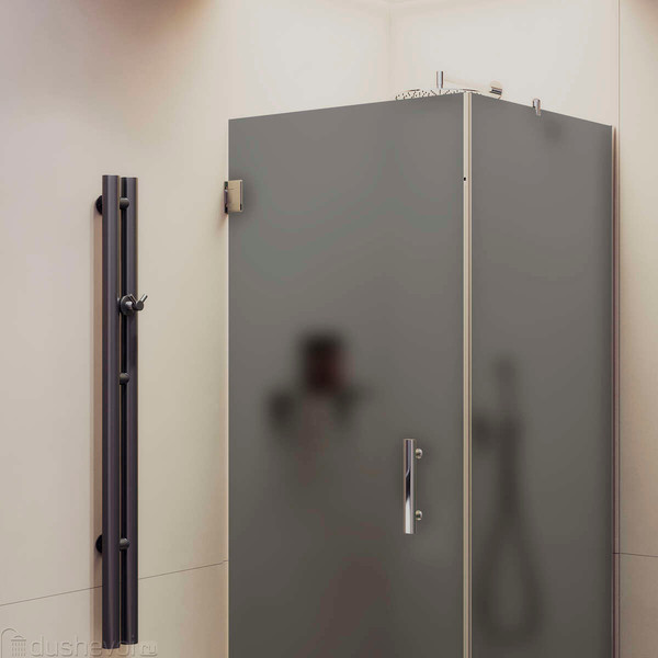 Изображение товара Душевой уголок MaybahGlass MGY-1307-4 (графит матовый стекло/хром глянцевый)