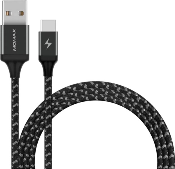 Изображение товара Кабель Momax Zero USB-A/USB-C / DTA11D (1м, серый космос)