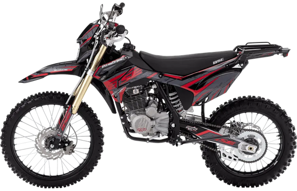 Изображение товара Мотоцикл BSE Z3 21/18 Red Black / B0Z3KB115HRH1