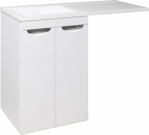 Изображение товара Умывальник Runo Гамма 120 лайт с правым крылом (белый)