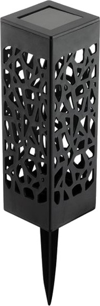 Изображение товара Ваза садовая BOTANICA Ритуальная 6x27.5см ажурная квадратная на колышке