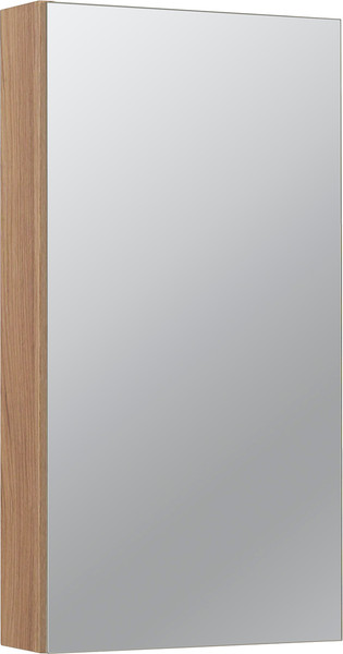 Изображение товара Шкаф с зеркалом для ванной Runo Лада 40 (дуб)