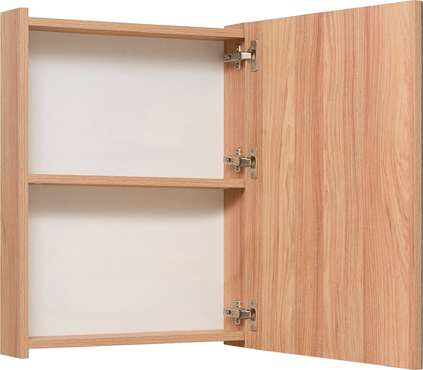 Изображение товара Шкаф с зеркалом для ванной Runo Лада 50 (дуб)