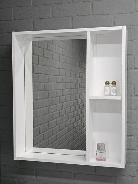 Изображение товара Шкаф с зеркалом для ванной Айсберг Агата 60 DA6702HZ