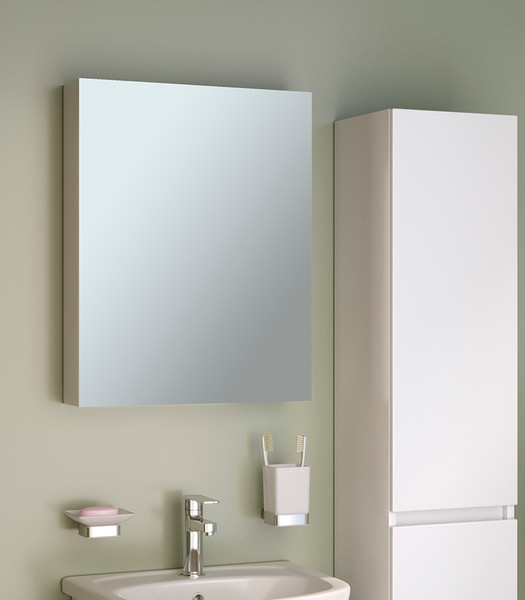 Изображение товара Шкаф с зеркалом для ванной Runo Лада 50 (белый)