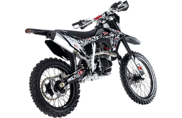 Изображение товара Мотоцикл BSE Z10 L Graffiti White / BZ10KC030HRH2