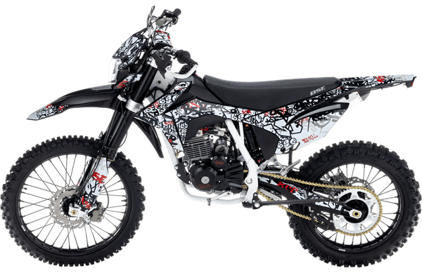 Изображение товара Мотоцикл BSE Z10 L Graffiti White / BZ10KC030HRH2