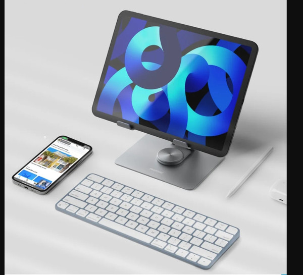 Изображение товара Подставка для планшета Momax KH8E (серый)